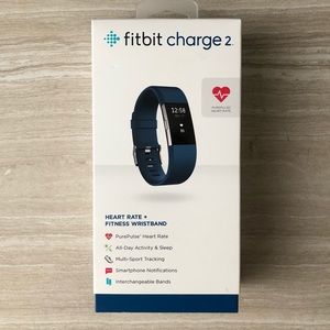 Fitbit Charge 2 heart rate fitness wristband large